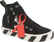 Off-White Mid Top Vulcanized Sneaker