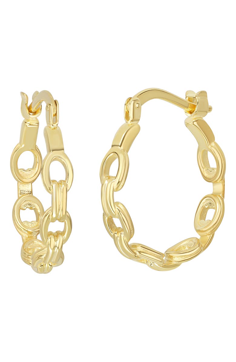 Bony Levy 14K Gold Cable Chain Hoop Earrings, Main, color, 14K Yellow Gold