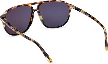 Bruce 61mm Navigator Sunglasses