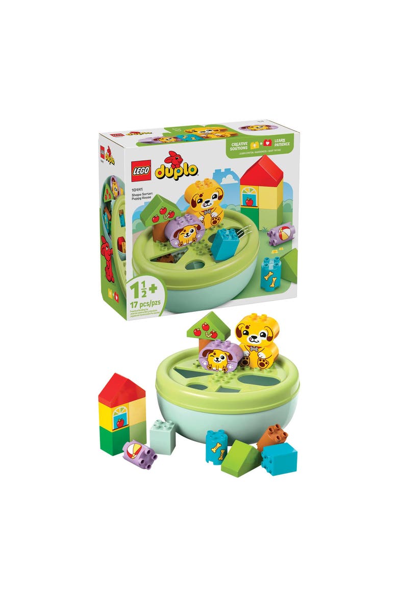 LEGO® DUPLO® Shape Sorter Puppy House - 10441, Main, color, Multicolored