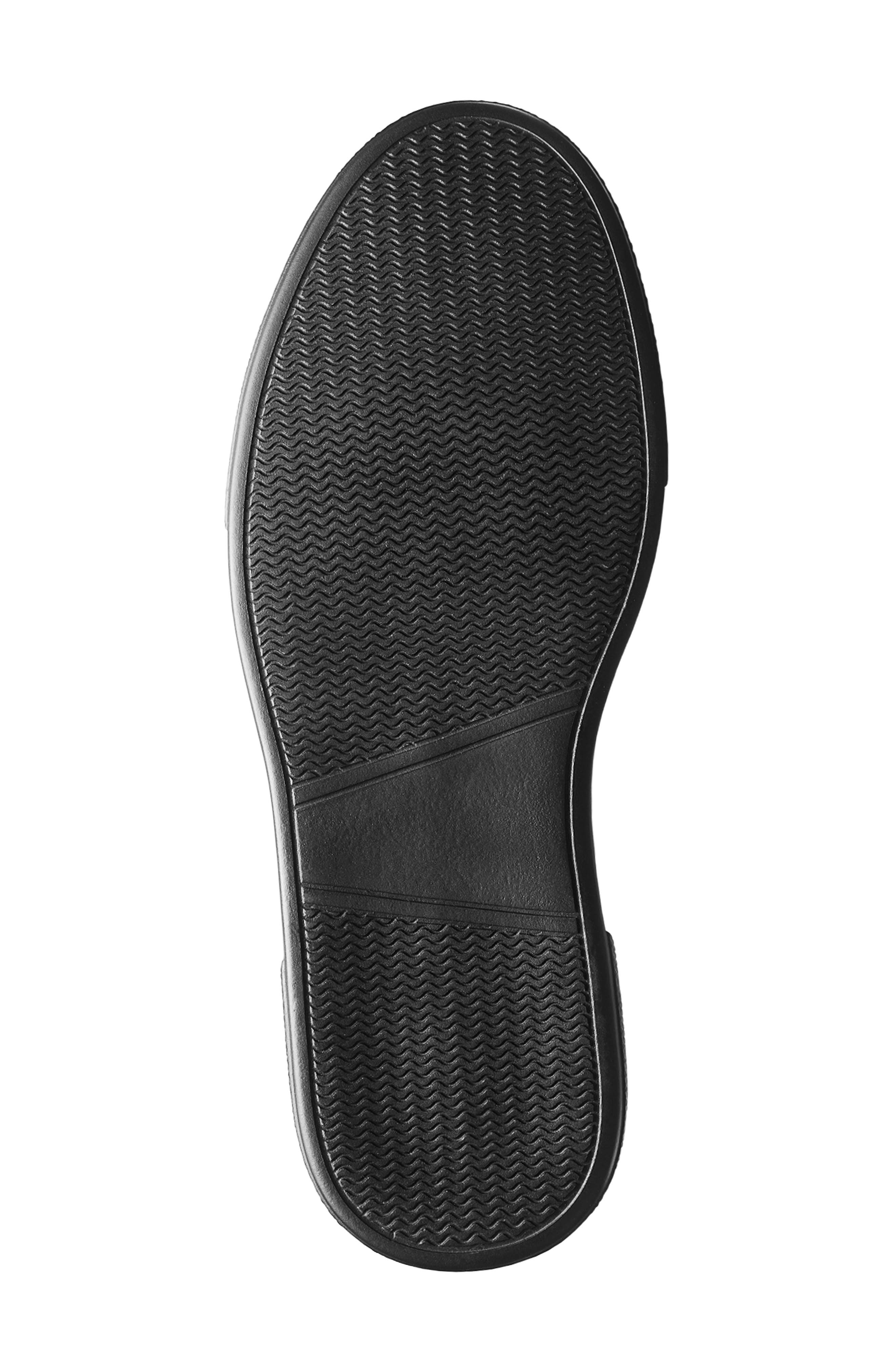 Samuel Hubbard Sunset Sneaker, Alternate, color, Black Leather On Black Sole