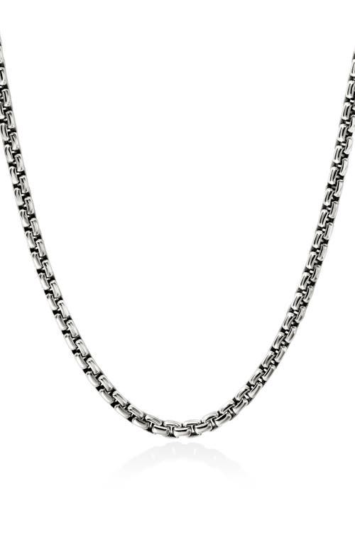 John Hardy Box Chain Necklace In Brown