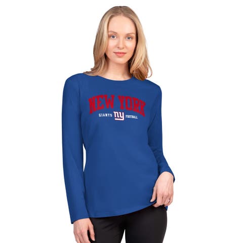 Women
s G-III 4Her by Carl Banks  Royal New York Giants Best Play Long Sleeve T-Shirt