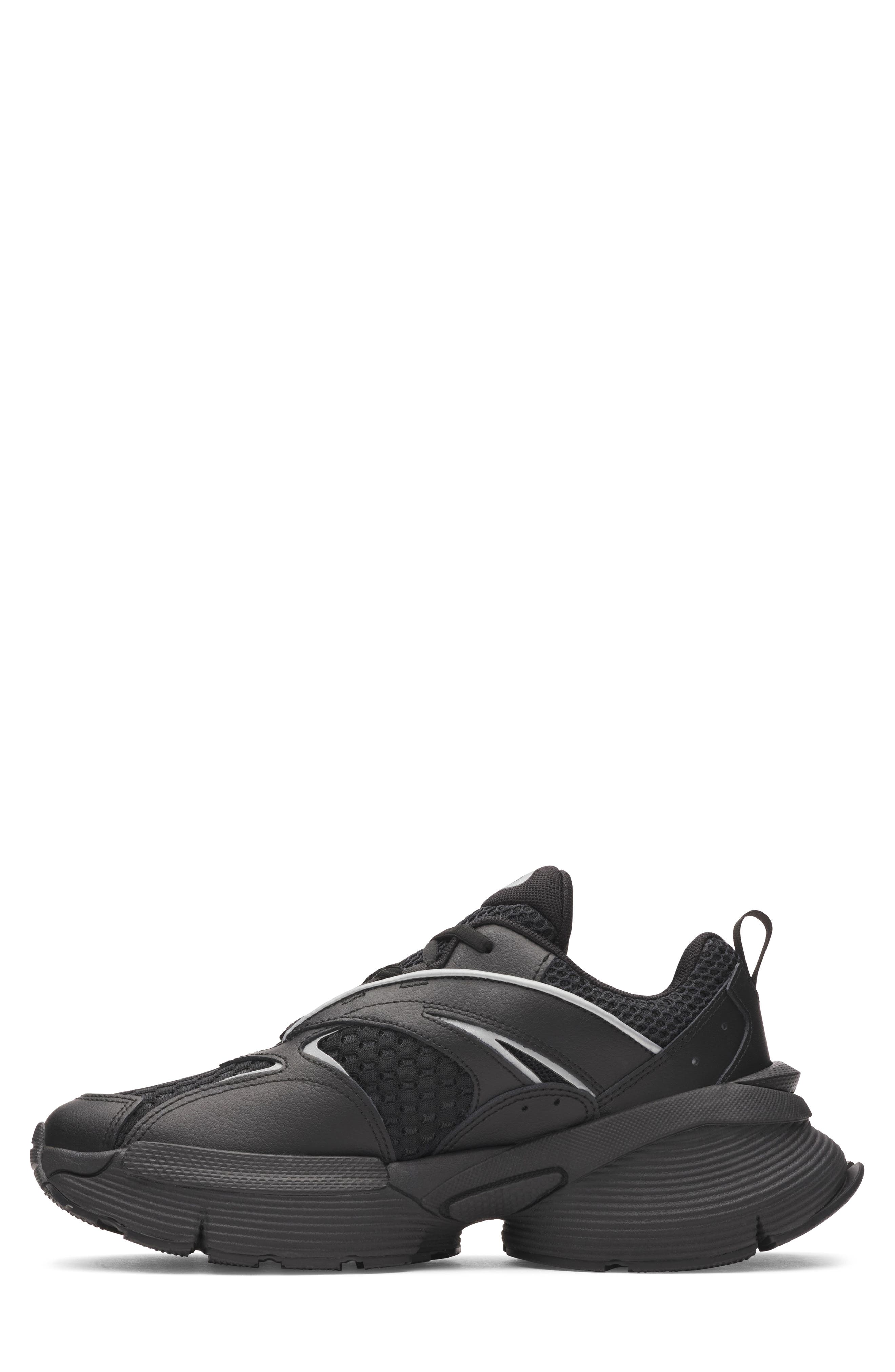 Under Armour UA Arc 96 Sneaker, Alternate, color, Black / Metallic Silver