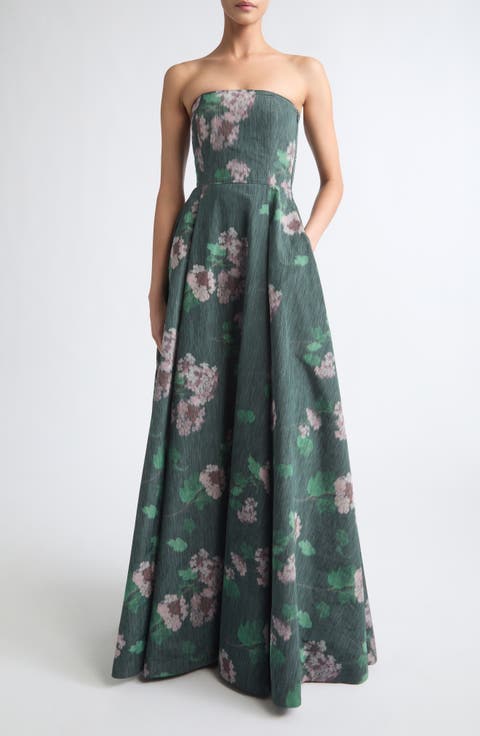 Isa Strapless Ballgown