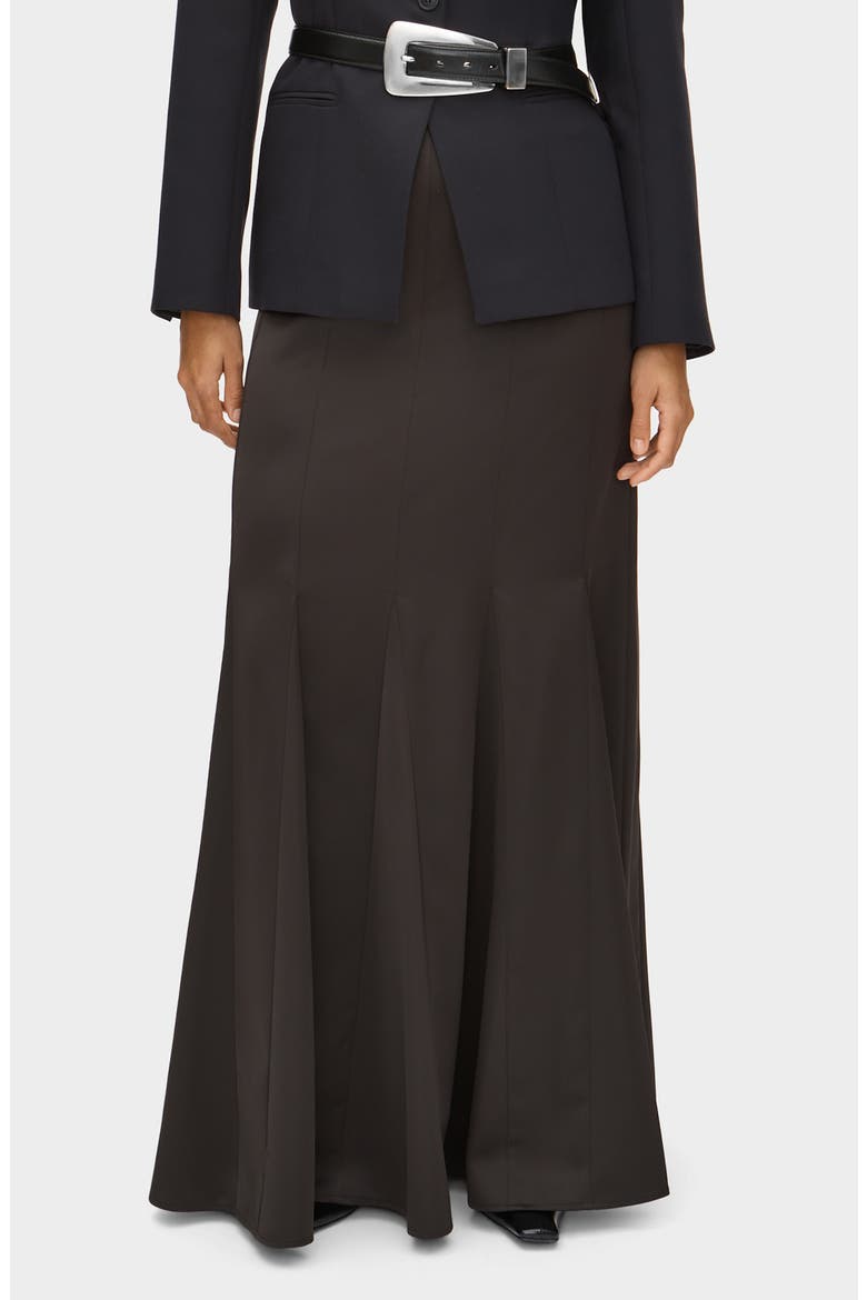 Antonio Satin Skirt, Main, color, BLACK