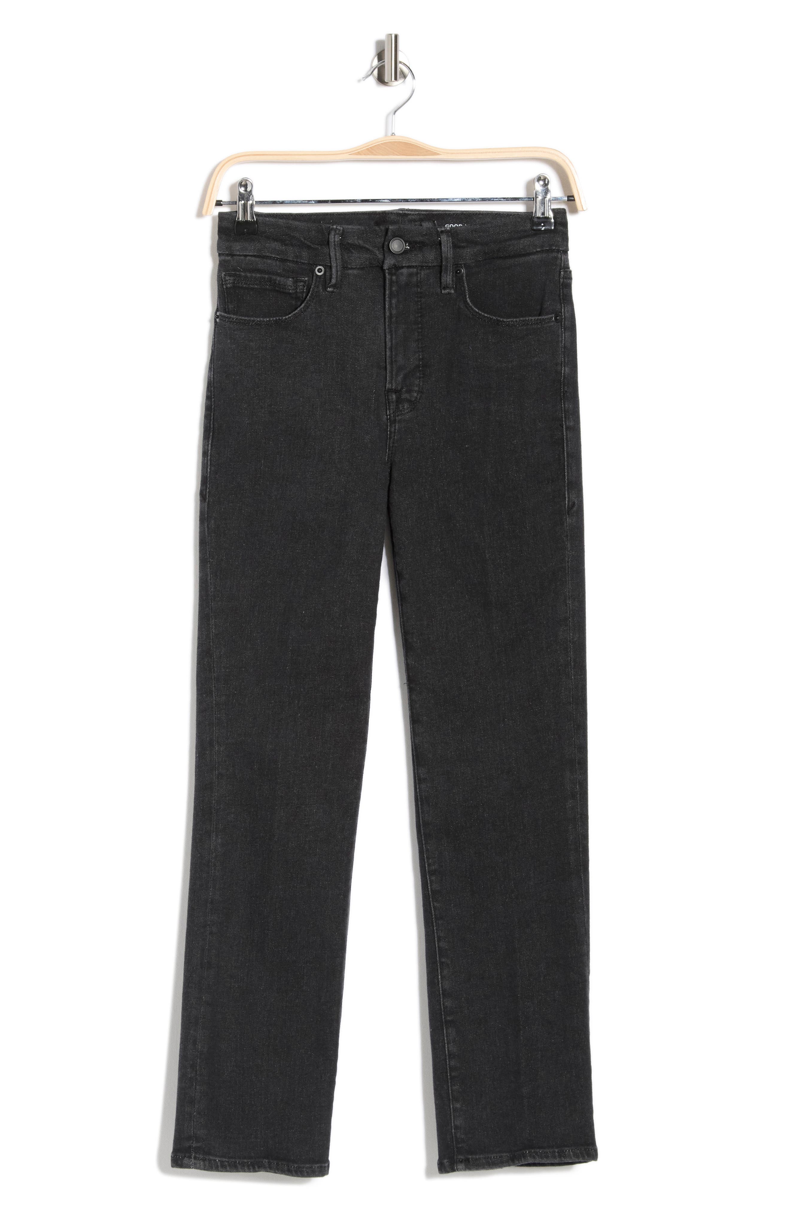 Good American Good Legs Ankle Straight Jeans (Women) | Nordstromrack
