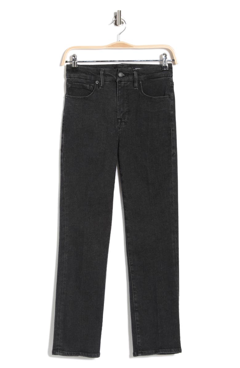 Good American Good Legs Ankle Straight Jeans, Alternate, color, 