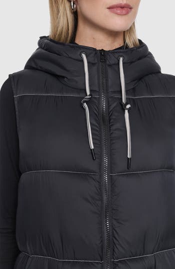 Kerr Hooded Longline Puffer Vest
