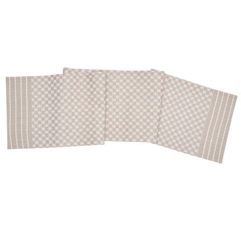 Markle Jacquard Clay Table Runner 13" x 72"