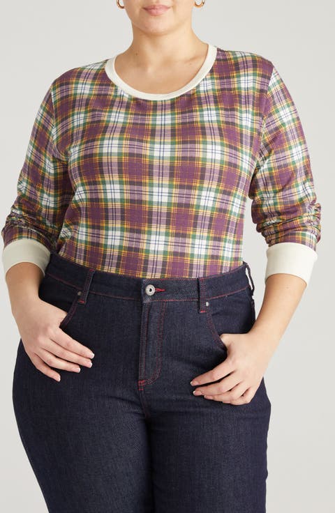 T Rex Long Sleeve Tee (Plus)