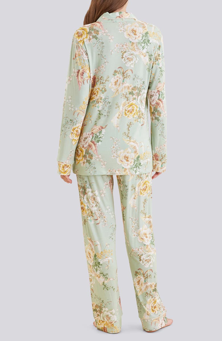 Papinelle Kate Pajamas, Alternate, color, Betsy Tea Green