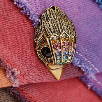 Mini Brixton Drench Leather Shoulder Bag