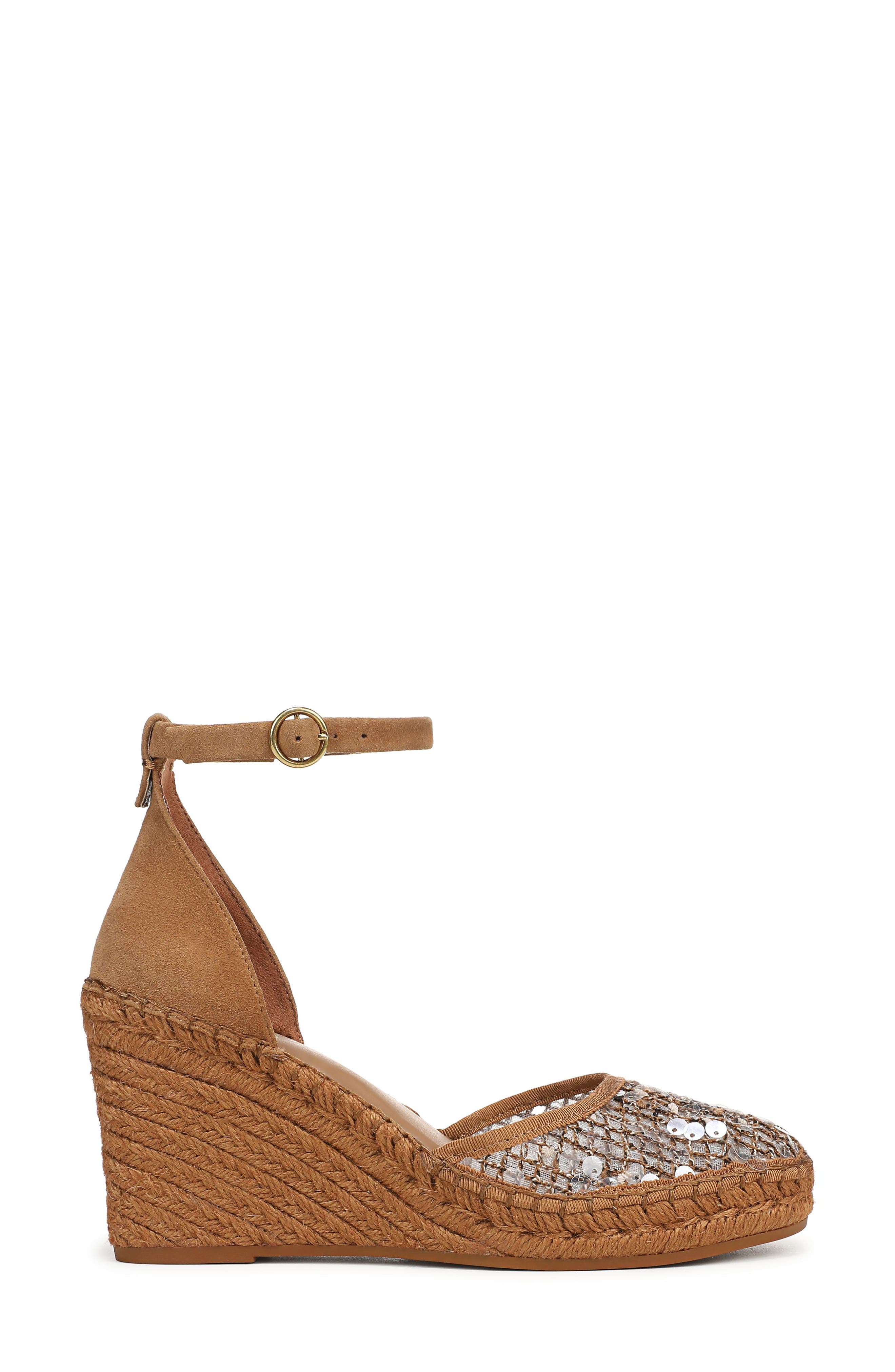 Idalia Espadrille Wedge, Alternate, color, BROWN