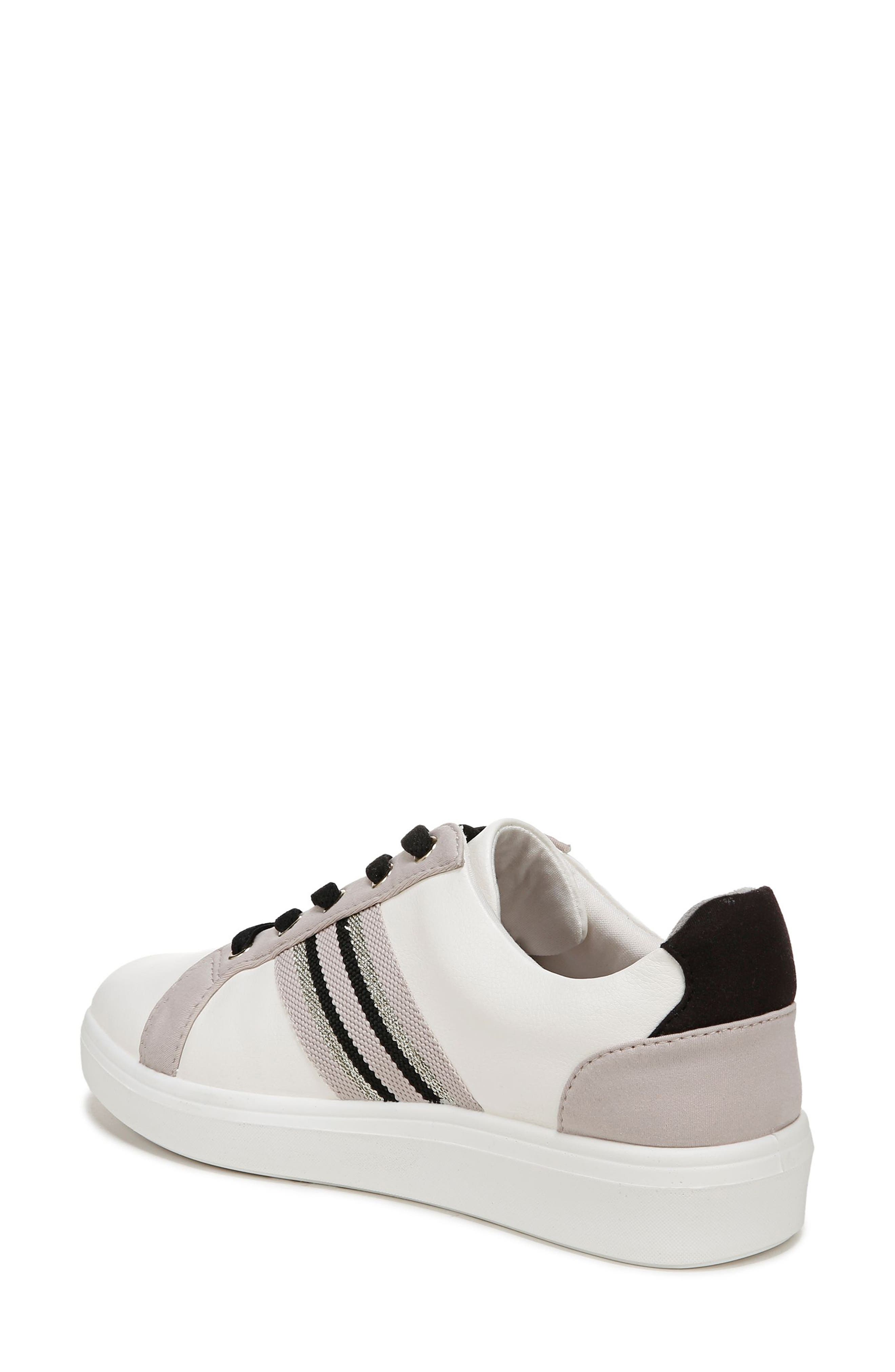 LifeStride Happy Friday Sneaker, Alternate, color, White/Black