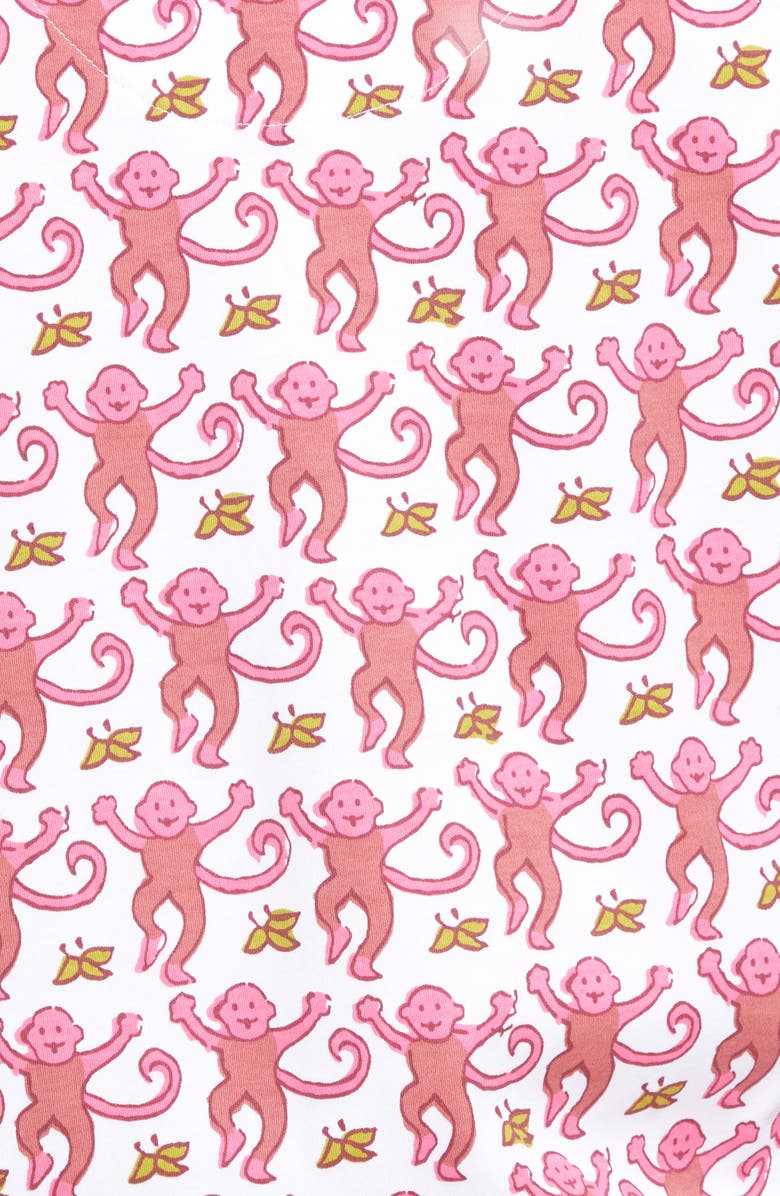 Roller Rabbit Monkey Polo Short Pajamas, Alternate, color,