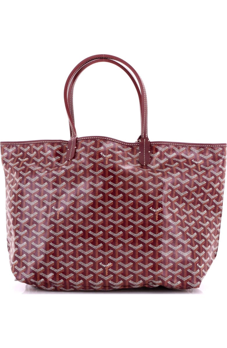 Pre-Owned Goyard Saint Louis Tote Coated Canvas PM, Main, color, Rose Gold