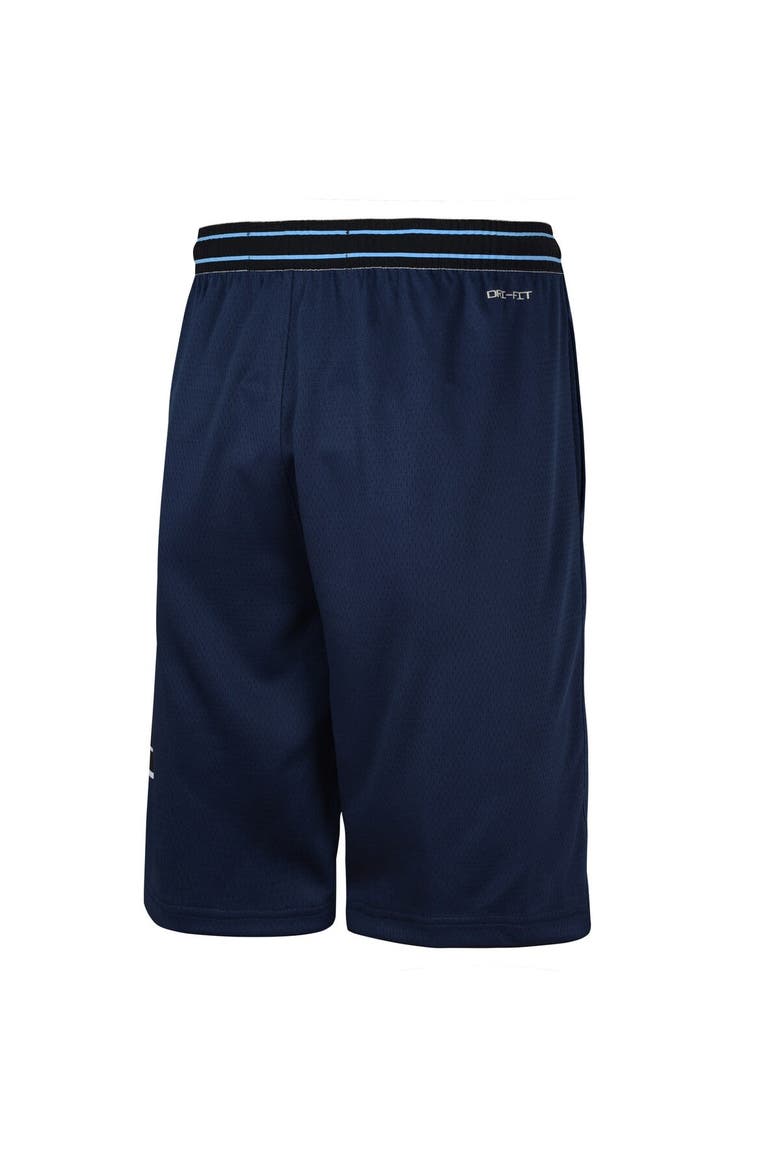 Youth Nike Navy LA Clippers 2023/24 City Edition Swingman Performance Shorts, Alternate, color, Navy