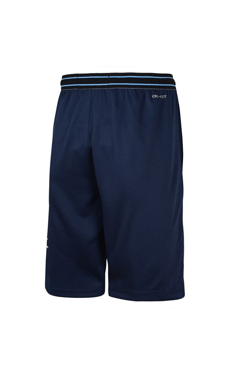 Nike Youth Nike Navy LA Clippers 2023/24 City Edition Swingman Performance Shorts, Alternate, color,