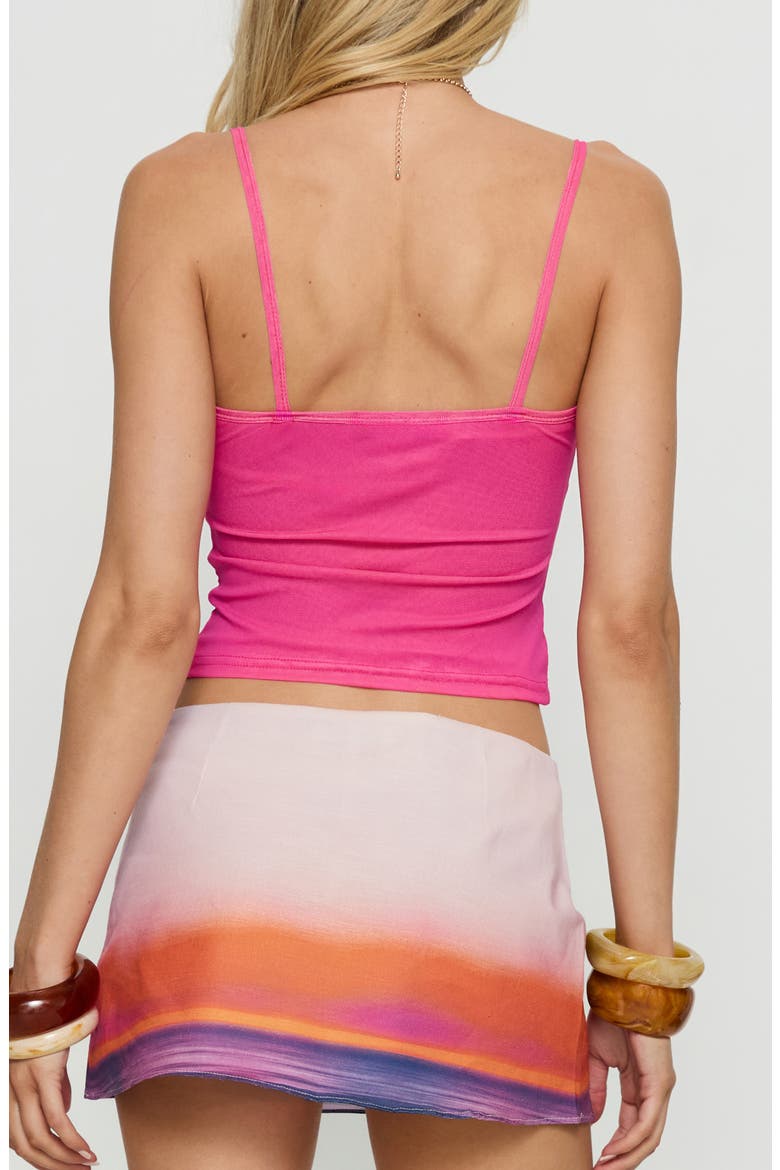Palm Dreams Sequin Detail Graphic Tank, Alternate, color, PINK