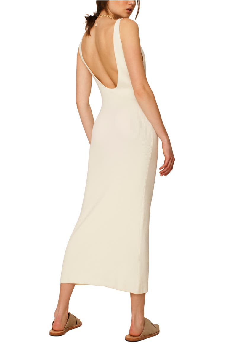 free-est Daniela Midi Sweater Dress, Alternate, color, SOLITARY STAR