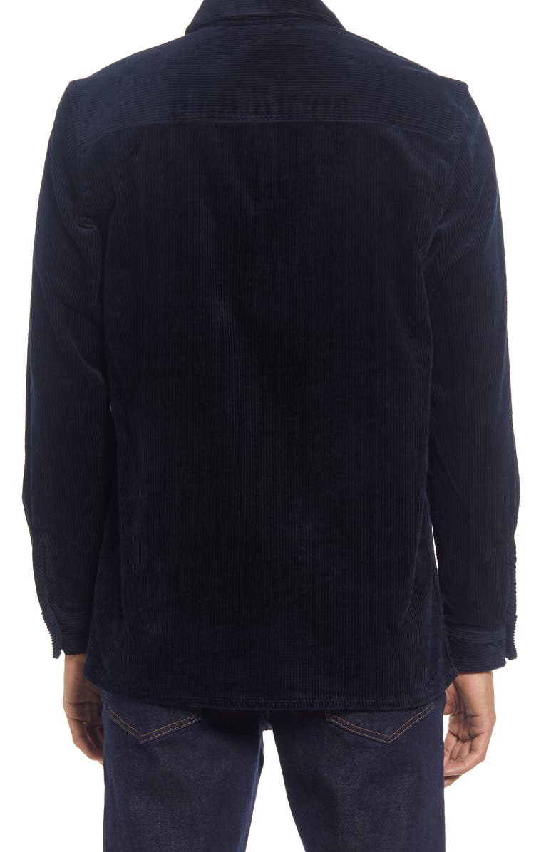 Samsøe Samsøe Men's Waltones Stretch Cotton Corduroy Shirt Jacket, Alternate, color, 
