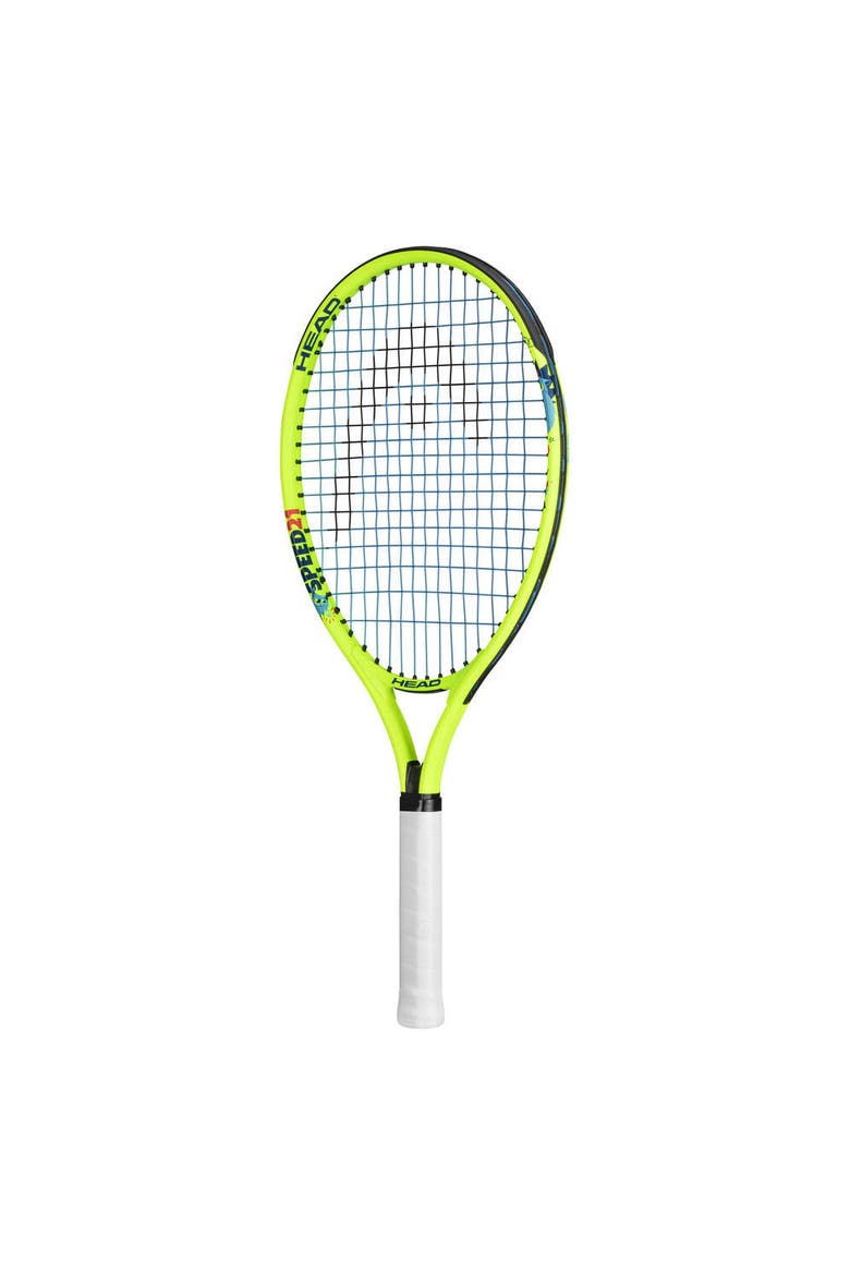 Speed Jr 21 Pre-Strung Jr Racquet No Cover, Main, color, Yellow