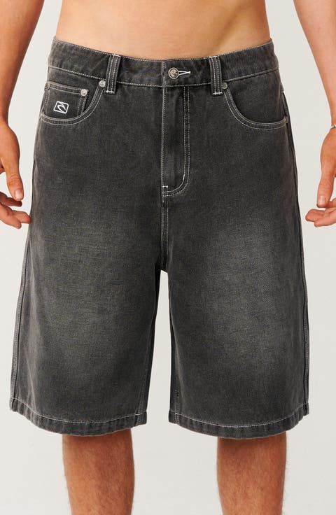 Archive Dirty Denim Shorts