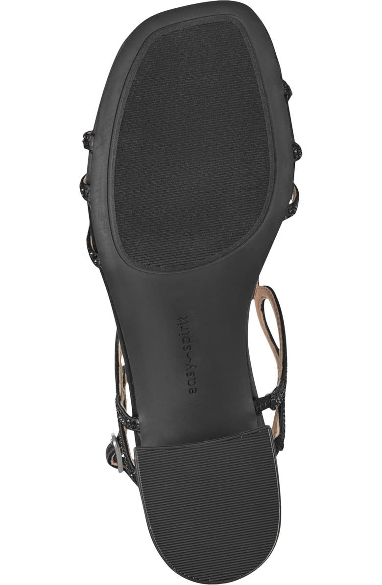 Easy Spirit Yana Block Heel Sandal - Wide Width Available, Alternate, color, Black