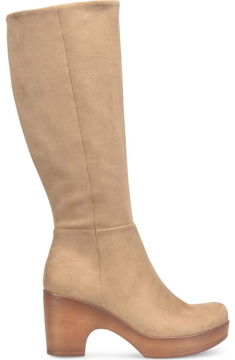 B O C BY BØRN Brogan Tall Platform Boot, Alternate, color, Taupe Suede