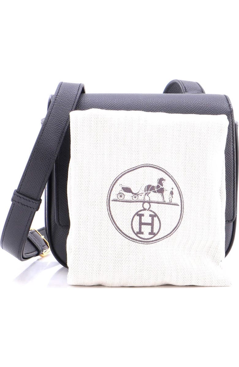 Pre-Owned Hermes Della Cavalleria Shoulder Bag Epsom Mini, Alternate, color, Noir