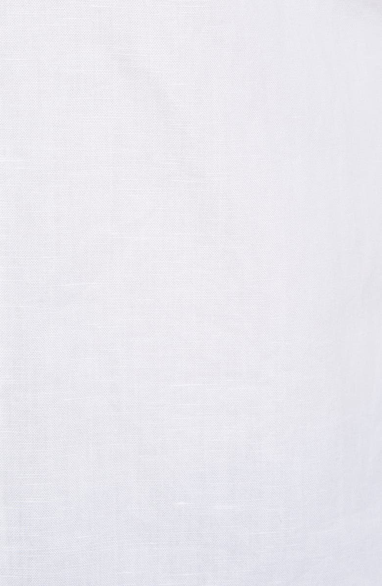 7 For All Mankind <sup>®</sup> Slim Fit Linen Blend Button-Up Shirt, Alternate, color, 