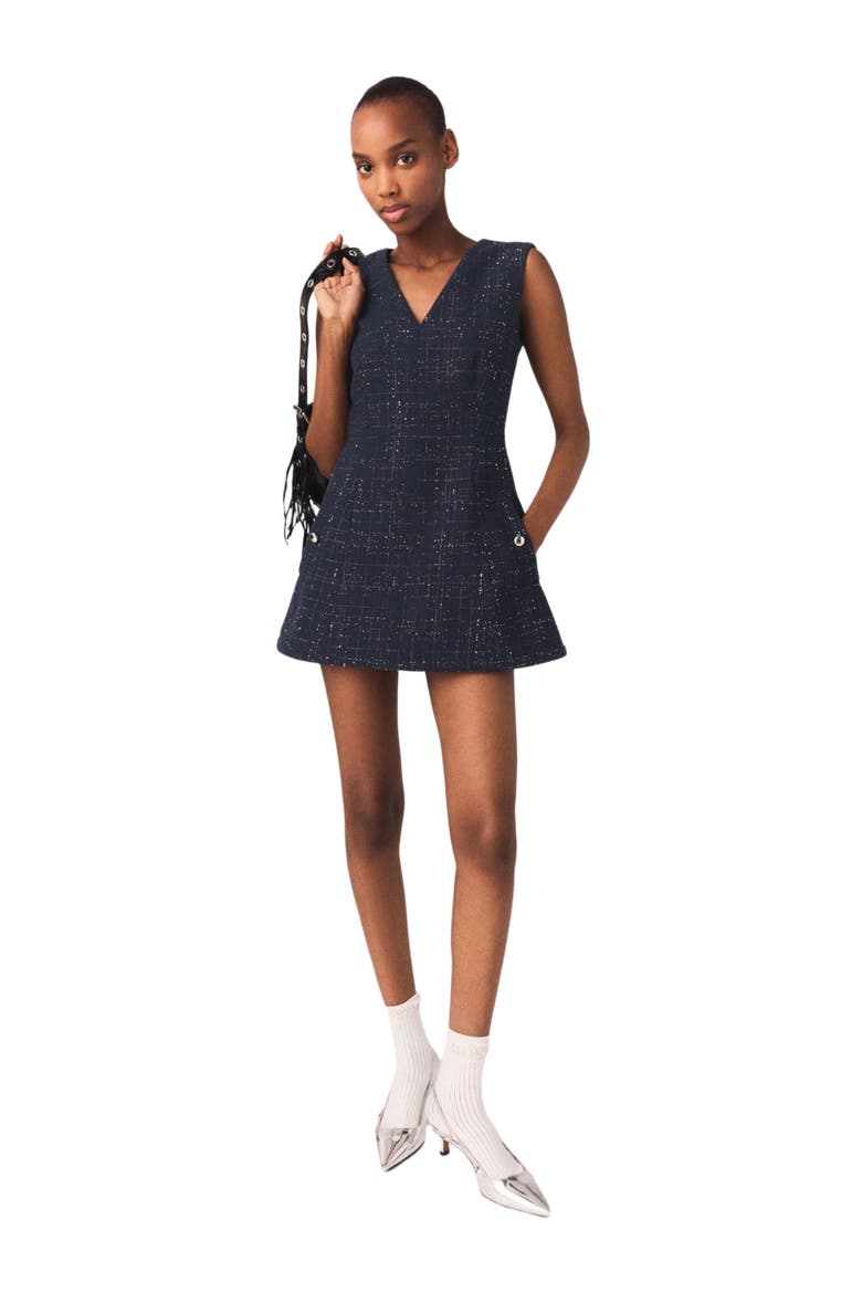 Playsuit dress, Alternate, color, Navy