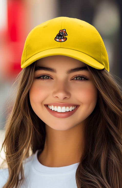 DALIX DALIX RED PANDA EMBROIDERED DAD HAT