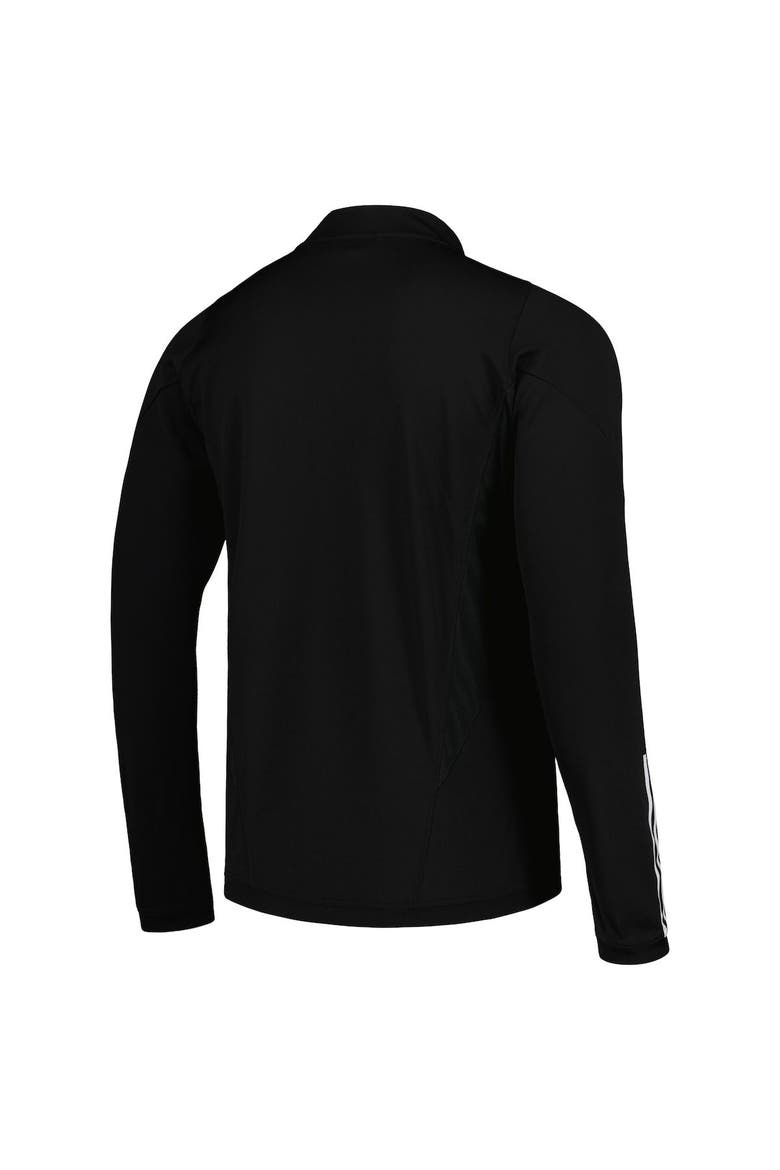 Men's adidas Black Atlanta United FC 2023 On-Field AEROREADY Full-Zip Training Top, Alternate, color, Black