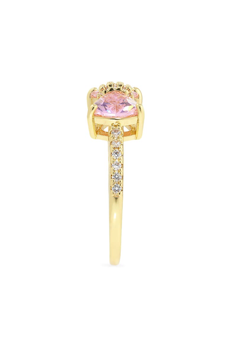Pink Bow Ring, Alternate, color, GOLD