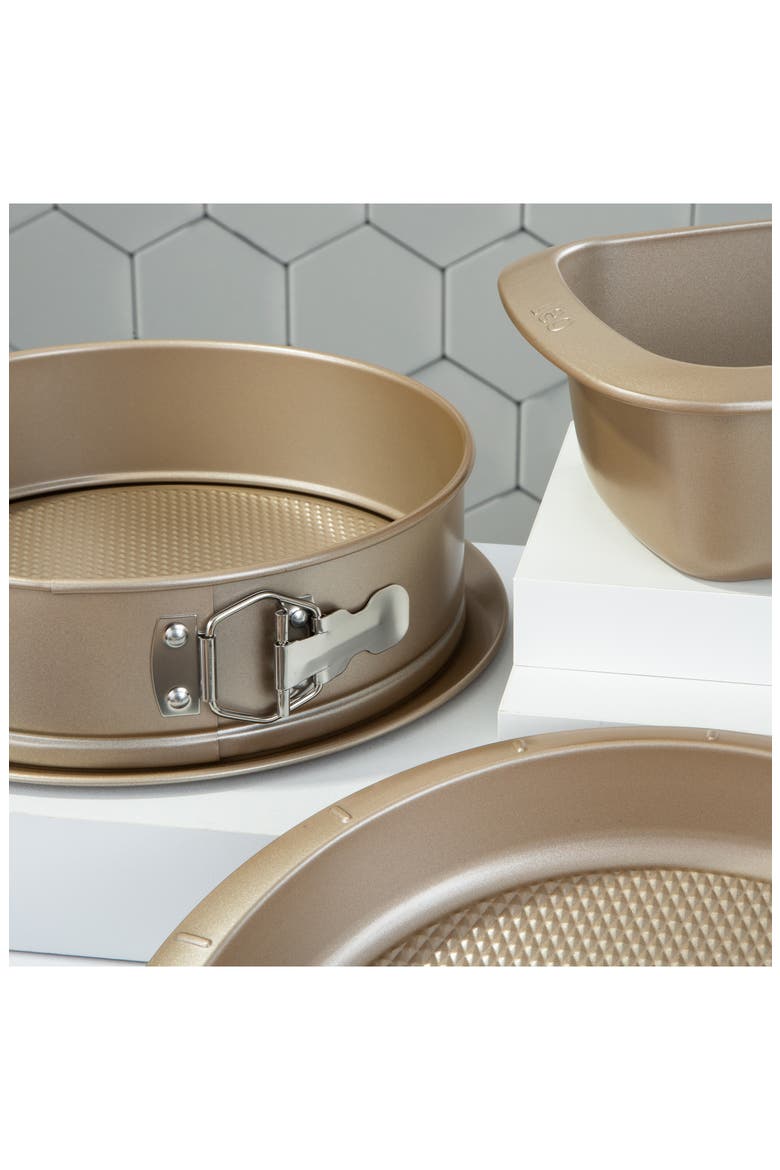Leo Balance 3.3-Quart Springform Pan, Alternate, color, GOLDEN