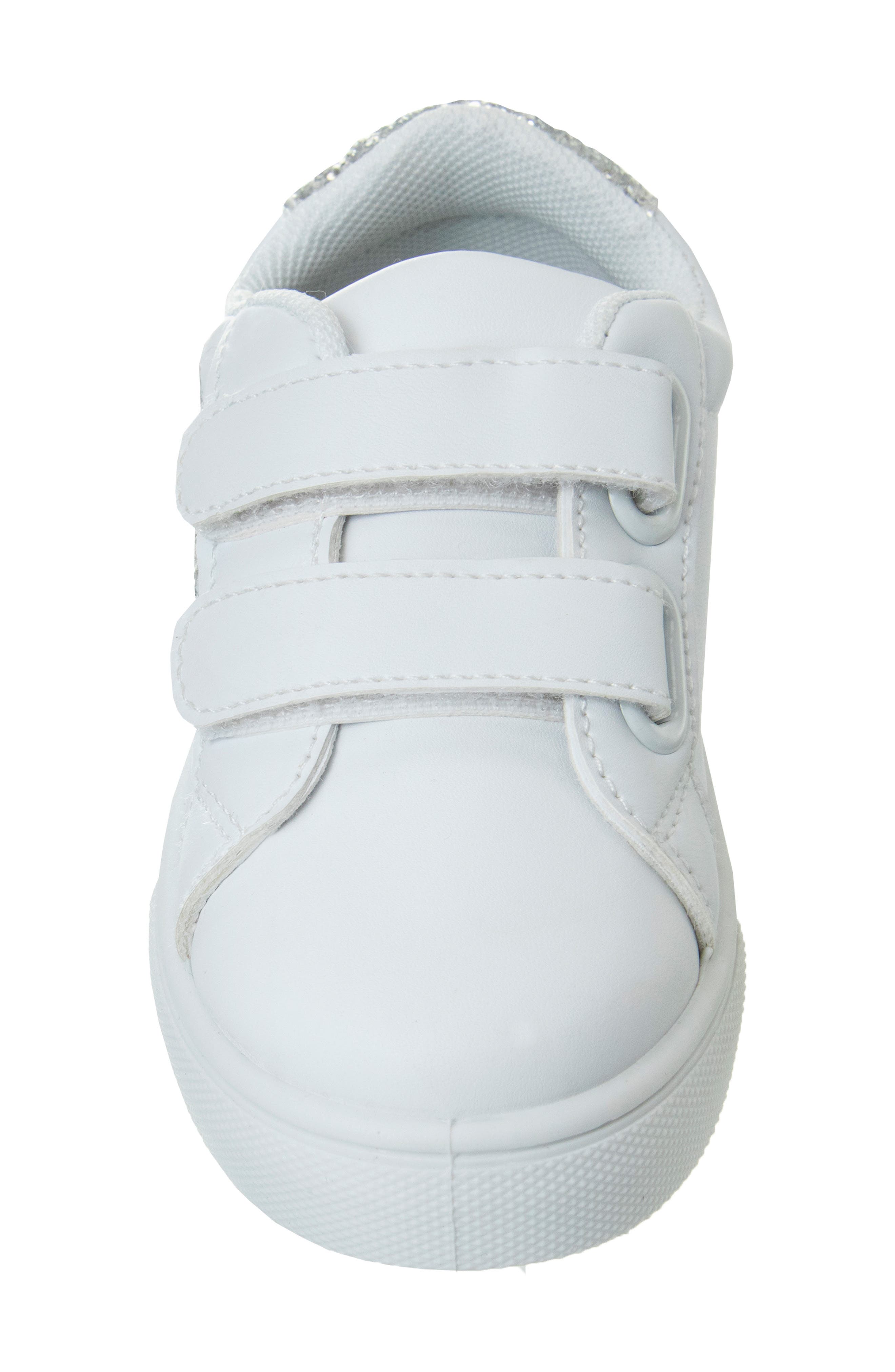 Kensie Kids' Sparkle Star Sneaker, Alternate, color, 