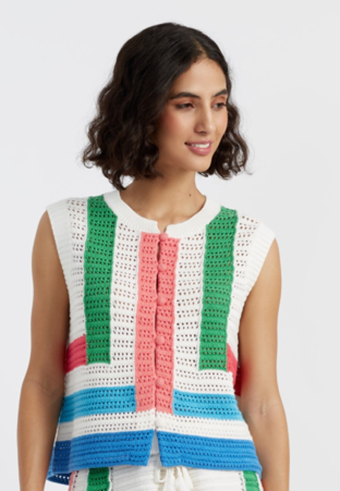Cotton Capri Vest