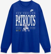 Nike Men's Nike Royal New England Patriots Red Zone Long Sleeve Max90 T-Shirt