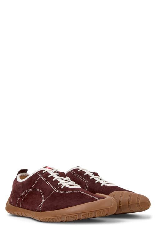 Camper Peu Path Lace-up Suede Sneakers In Brown