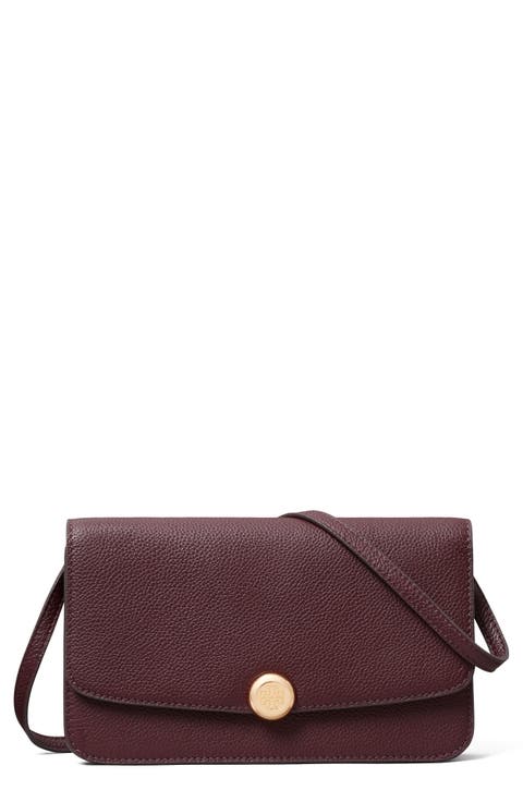 Romy Leather Flap Crossbody