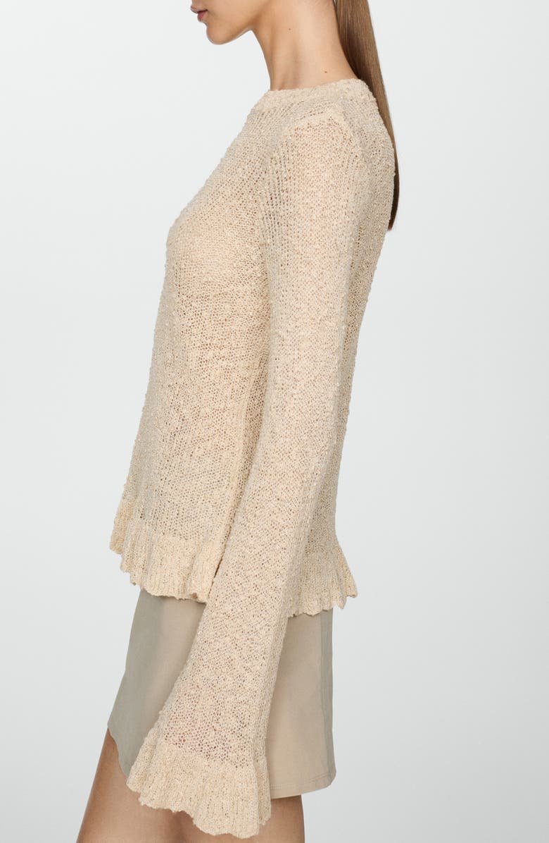 MANGO Textured Knit Sweater, Alternate, color, 