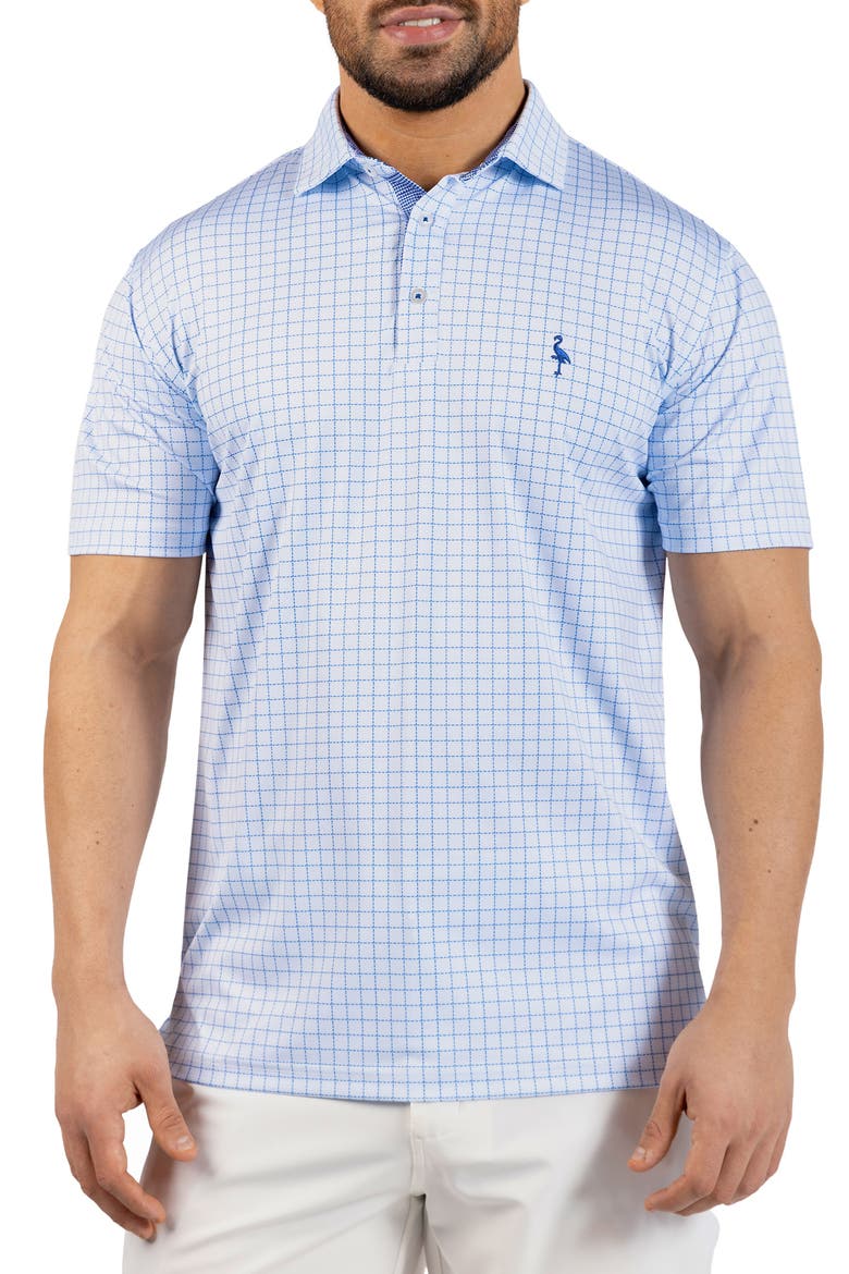 The Perfect Tailored Performance Polo, Main, color, LIGHT BLUE