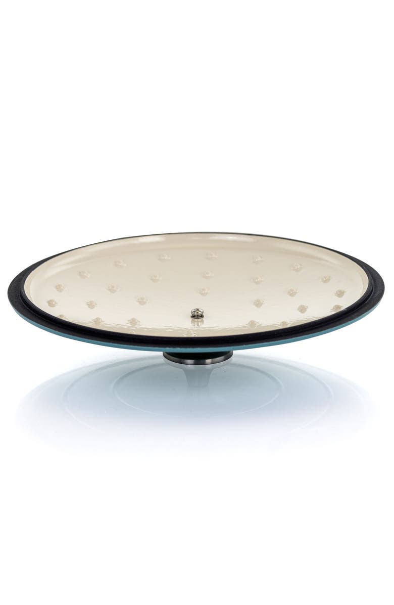 Crock-pot 2 Piece 7 Quarts Enamled Cast Iron Dutch Oven, Alternate, color, Blue