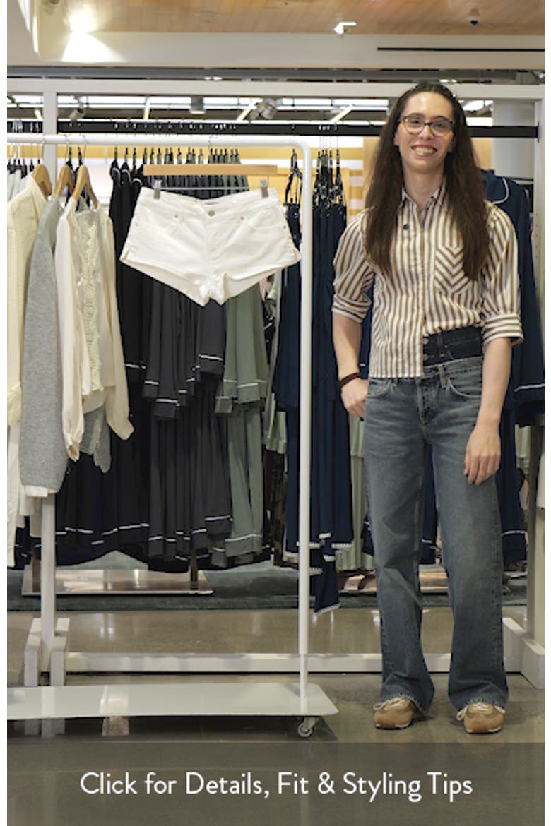 Jagger Low Rise Denim Shorts video