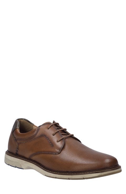 Stuart 02 Perforated Leather Derby