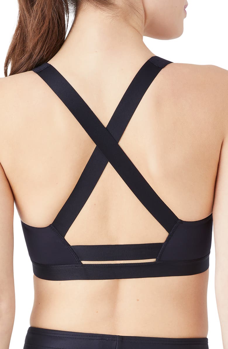 b.tempt'd by Wacoal B.Active Sports Bra, Alternate, color, Night