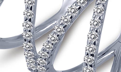 Lafonn Double Cross Ring In Silver