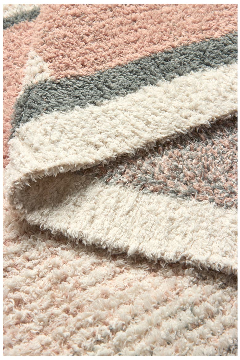 CozyChic© Playa Checkered Throw Blanket, Alternate, color, CREAM MULTI